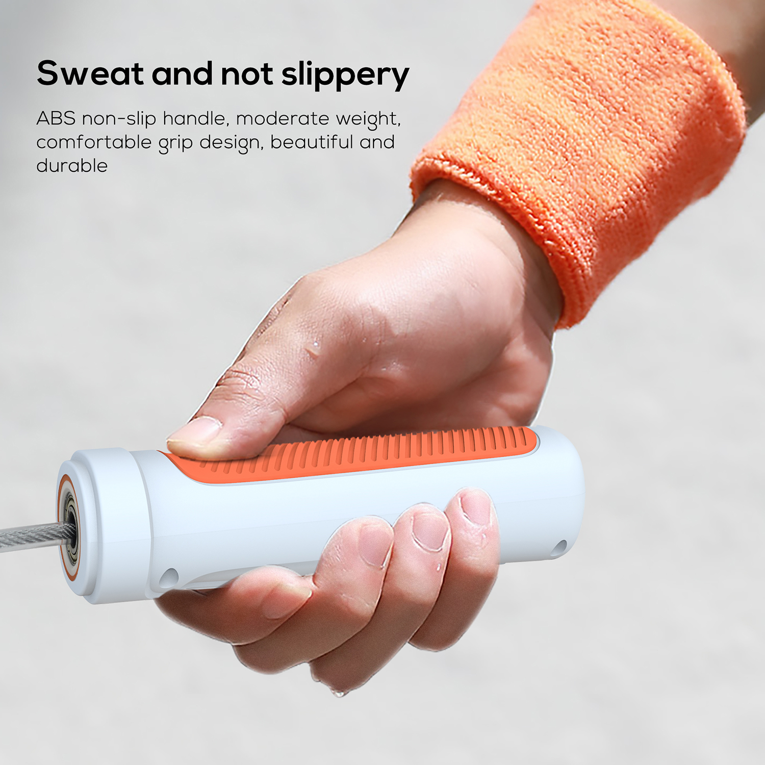Smart-Fit-Bluetooth-Springseil-Anleitung Robust: Die langlebige 5-mm-PVC-Schnur dieses Springseils sorgt dafür, dass unsere Trainings-Springseile für Damen und Herren lange halten.