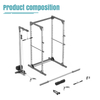 Multifunktionales digitales Gewichts-Power-Rack