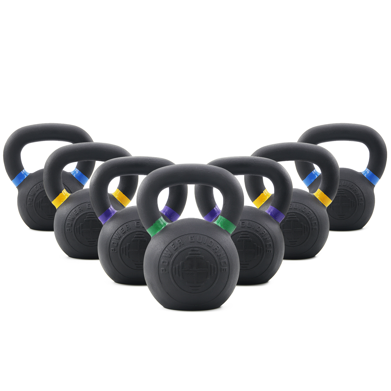 1. KettlebellPremium-Material Wir haben mit dem hochwertigsten verfügbaren Eisenerz aus der Erstproduktion begonnen, nicht mit Schrott.