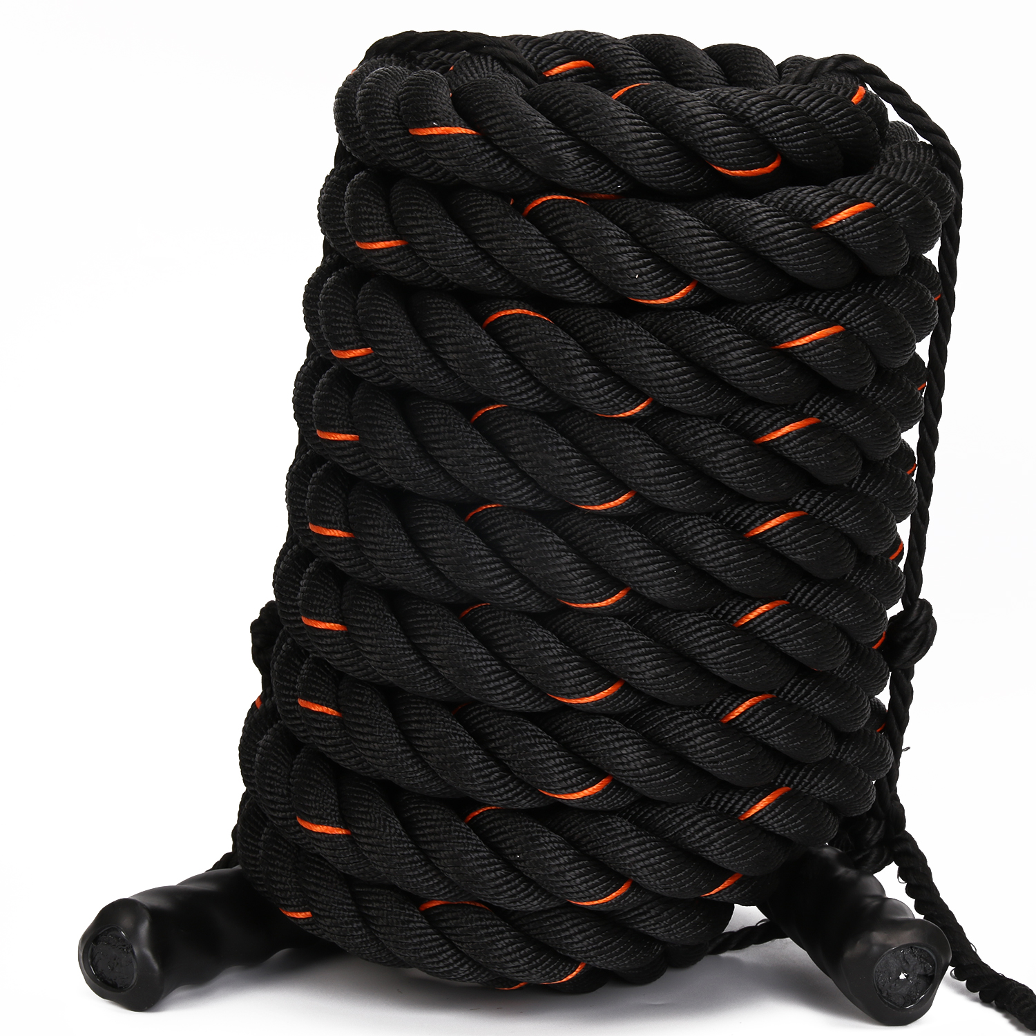 Bequeme Einrichtung Sie verbringen weniger Zeit mit dem Einrichten und Anpassen von Vorbereitungen und haben mehr Zeit mit dem eigentlichen Training, sodass Sie das Battle Rope jederzeit und überall für effizientes Training verwenden können.