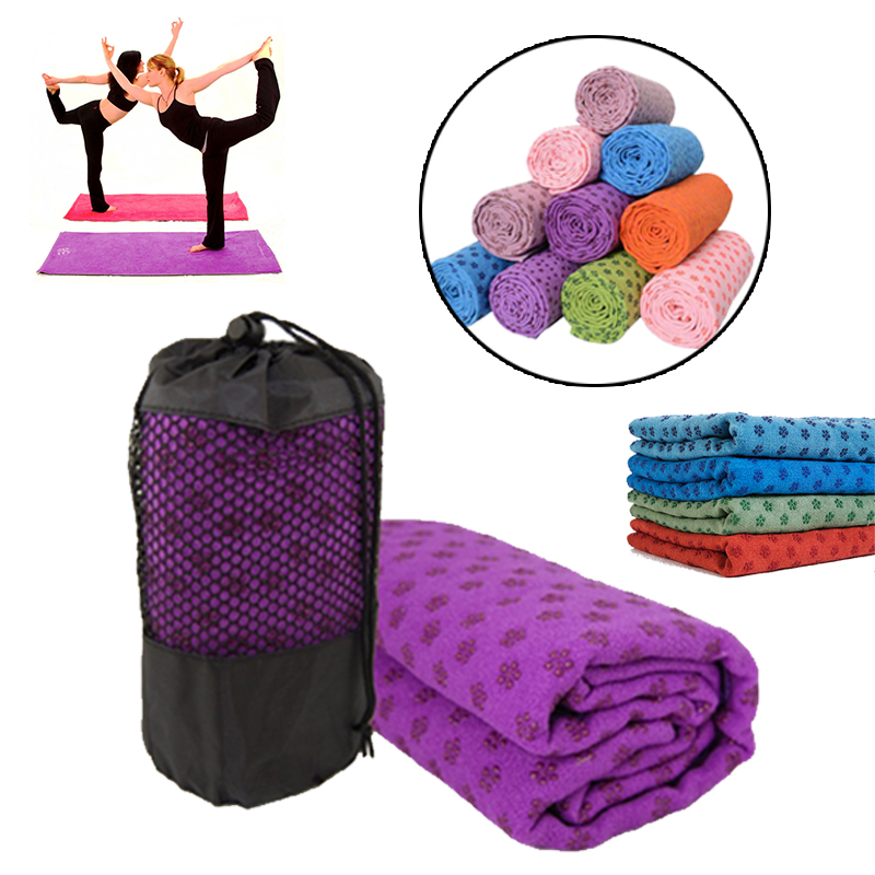 Multifunktional Solange Sie ein rutschfestes Yoga-Handtuch von ProCircle erhalten, wird jeder Ort zu einem Yoga-Studio.Dieses Yoga-Handtuch misst 72 x 26 Zoll und hat damit die perfekte Größe für fast alle Yogamatten.Durch die Kombination einer rutschfesten Silikonrückseite mit einer saugfähigen Mikrofaseroberfläche ist dieses Hot Yoga-Handtuch nicht nur ein Yogamatten-Handtuch, sondern auch ein Camping-Handtuch oder ein Strand-Körperwickel.Legen Sie unser heißes Yogahandtuch auf Ihre Yogamatte, um ein flauschiges Gefühl zu erzeugen.