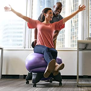 Yoga-Ball-Stuhl