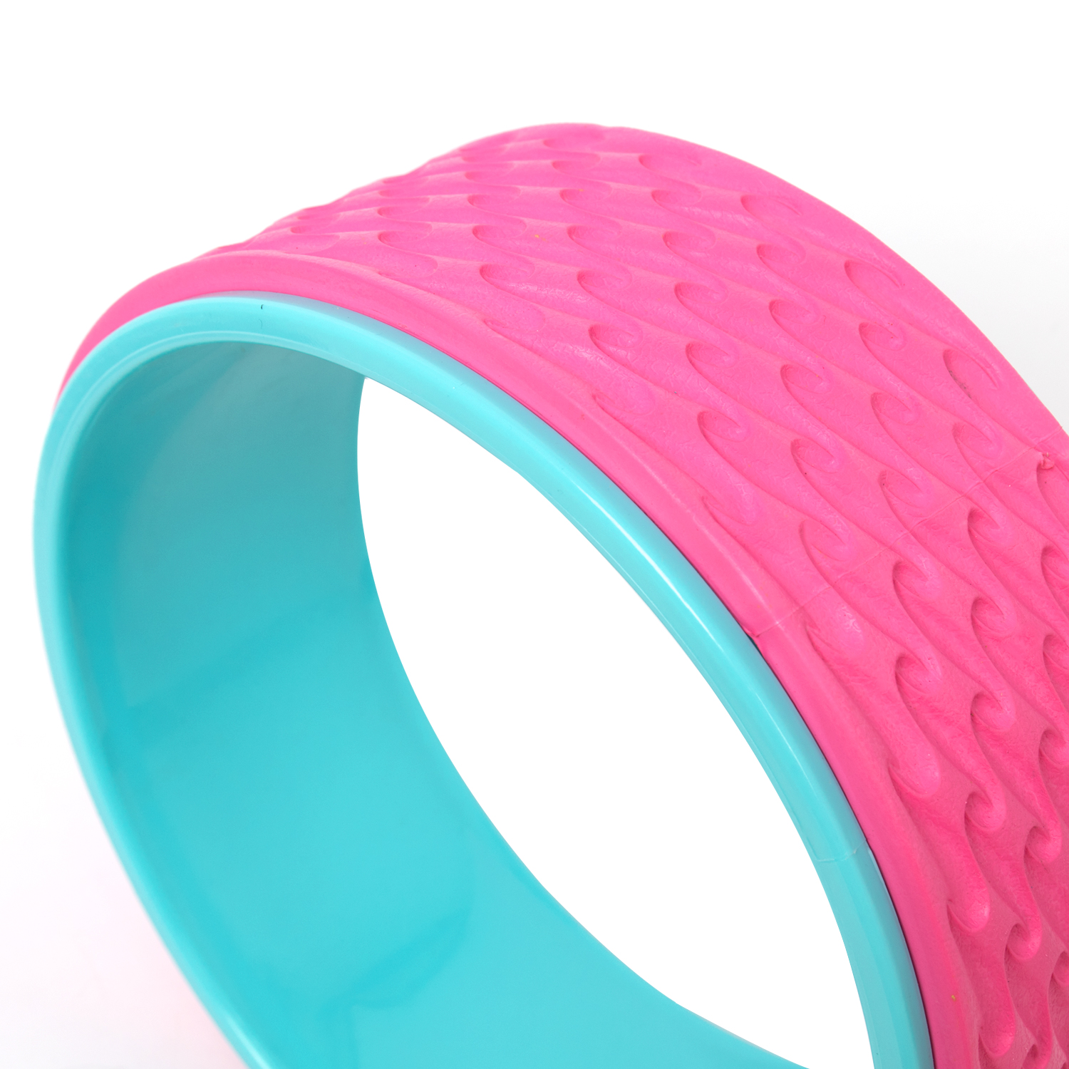 Zum Patent angemeldetes Design: Unser Yoga-Rad verfügt über die dickste Schaumstoffpolsterung auf dem Markt und verfügt über ein zum Patent angemeldetes Design.Die Polsterung ist von höchster Qualität und Design und passt sich den einzigartigen Formen Ihres Körpers an, egal ob Rücken, Nacken oder Hüfte, und ist dennoch weich und bequem genug, um sie jeden Tag zu verwenden.