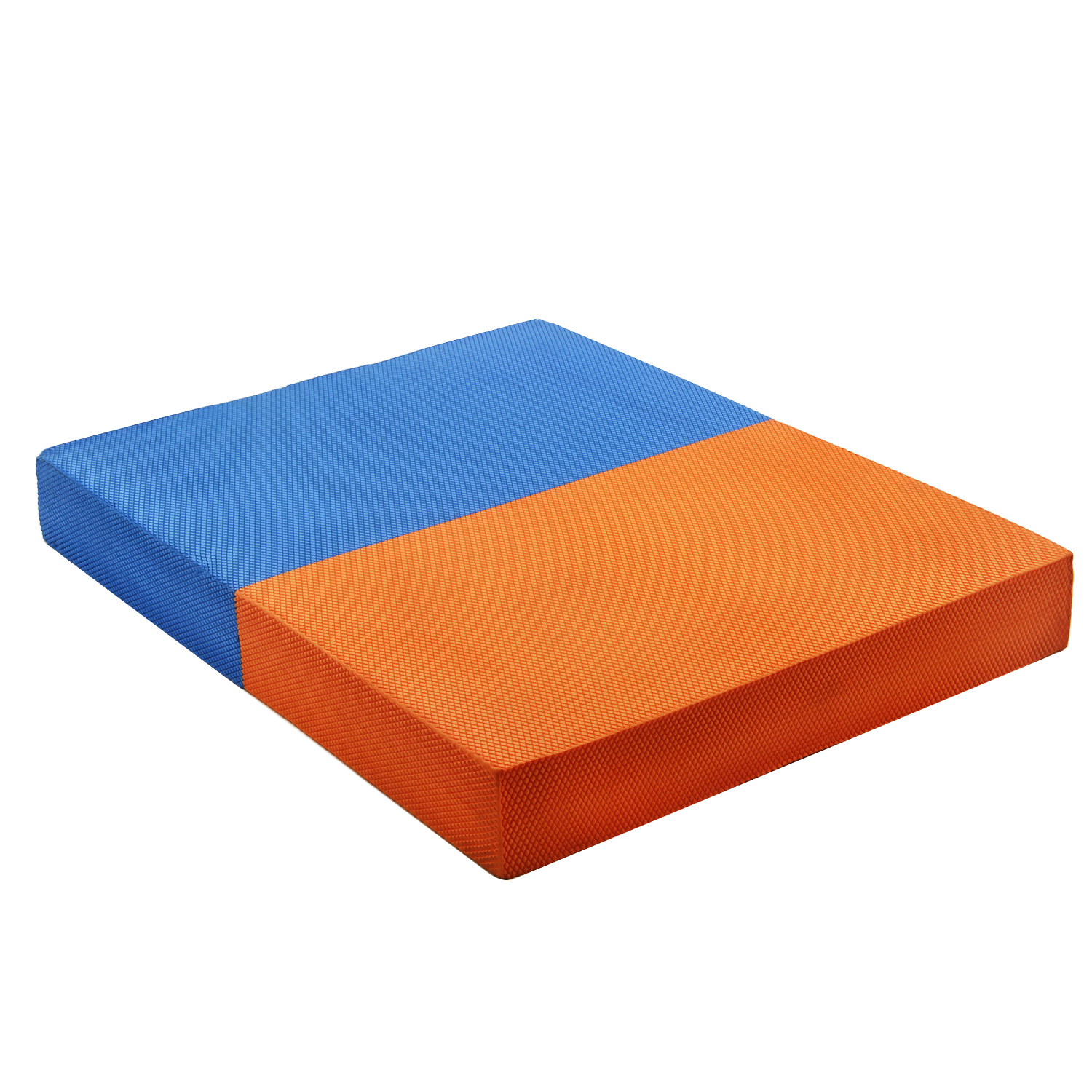 FREI MISCHEN UND PASSEN SIE TRENDIGE FARBEN ProCircle Balance-Pad Definieren Sie Ihren eigenen Stil mit einzigartigen Farben in einem Kissenschaum;Das Duo-Farbbalance-Pad bietet eine große Auswahl an Optionen, darunter Blau und Orange.